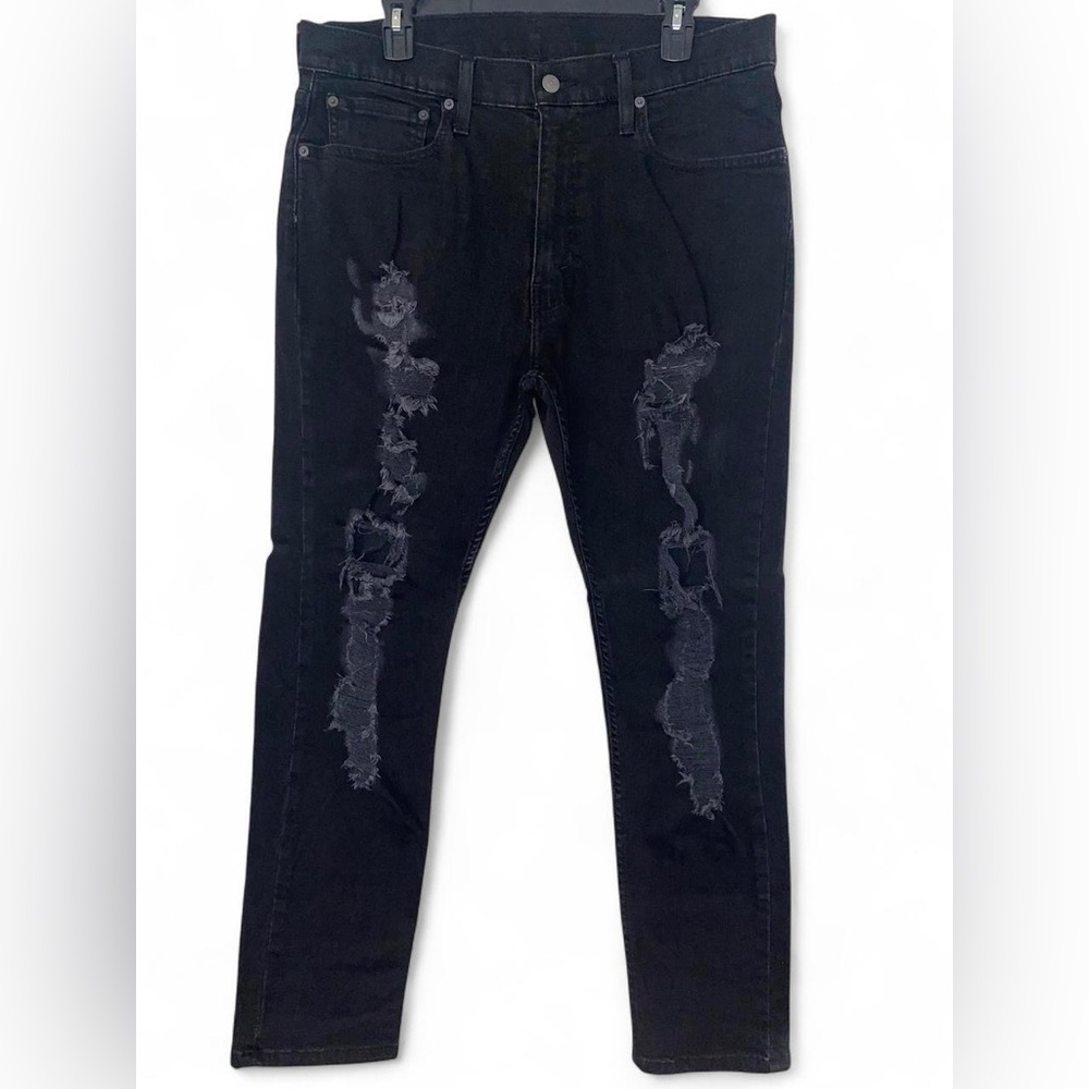Levi’s 512 Slim Taper Distressed Jeans